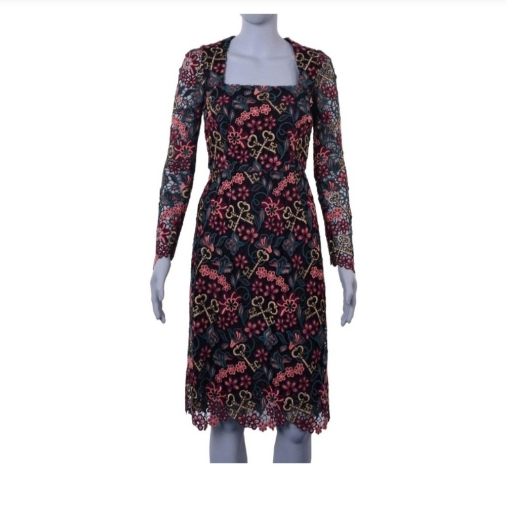 Dolce&Gabbana Floral Embroidery Dress 🗝